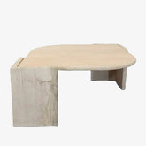 Wholesale marble coffee table living room furniture Vintage Travertine Marble Coffee Tables